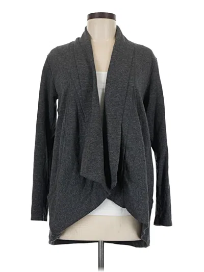Pre-owned Lucy Cardigan Sweater In Gray
