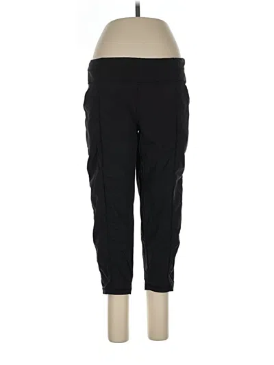 Pre-owned Lucy Cargo Pants In Black
