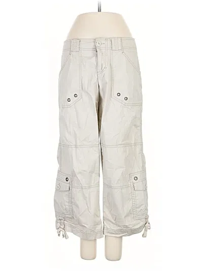 Pre-owned Lucy Cargo Pants In Gray