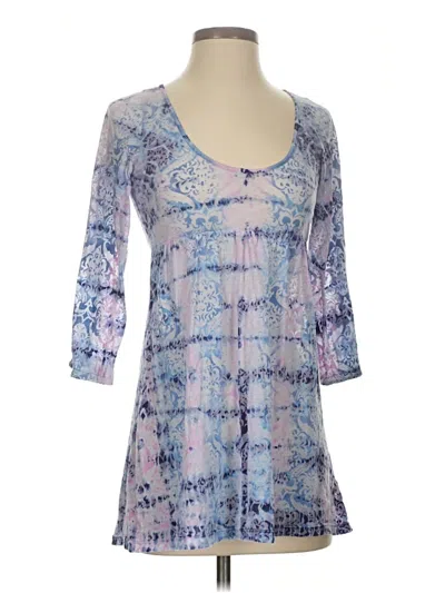 Pre-owned Lucy Casual Dress In Blue