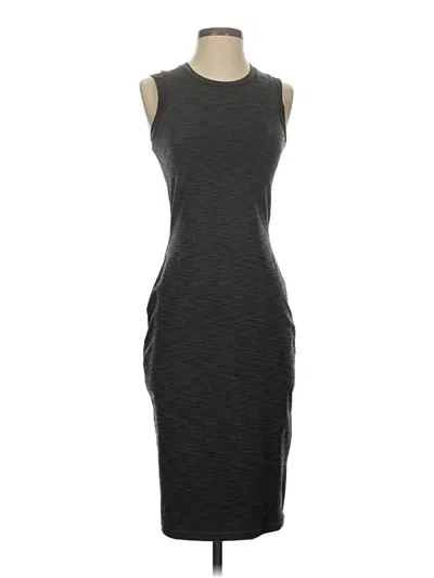 Pre-owned Lucy Casual Dress In Gray