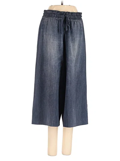 Pre-owned Lucy Casual Pants In Blue