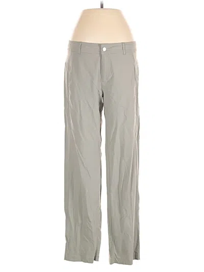 Pre-owned Lucy Casual Pants In Gray