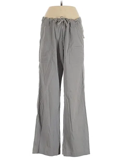 Pre-owned Lucy Casual Pants In Gray
