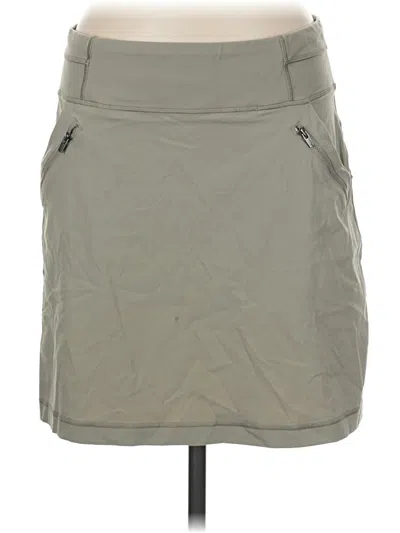 Pre-owned Lucy Casual Skirt In Gray