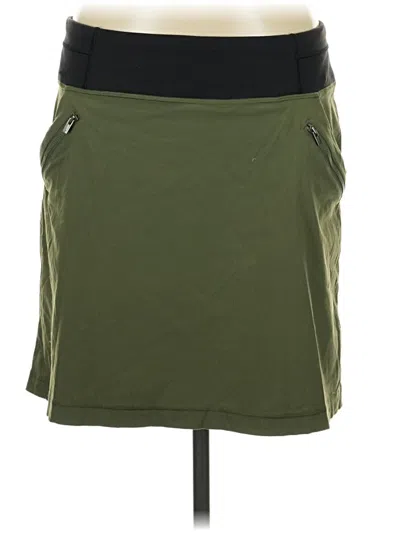 Pre-owned Lucy Casual Skirt In Green