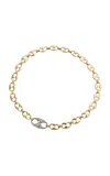 Lucy Delius 14k Yellow Gold Persephone Diamond Necklace