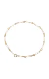 Lucy Delius 14k Yellow Gold Twisted Link Chain