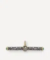 Lucy Delius Jewellery 14ct Gold Diamond T-bar Pendant