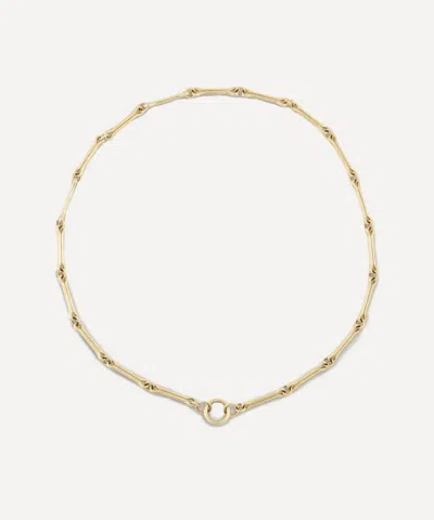 Lucy Delius Jewellery 14ct Gold Show Your Bones Necklace