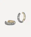 Lucy Delius Jewellery 14ct Gold Victorian Set Hinged Hoop Earrings