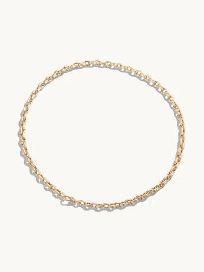 Lucy Delius Jewellery Siren Necklace 14kt Yellow Gold / White Diamonds