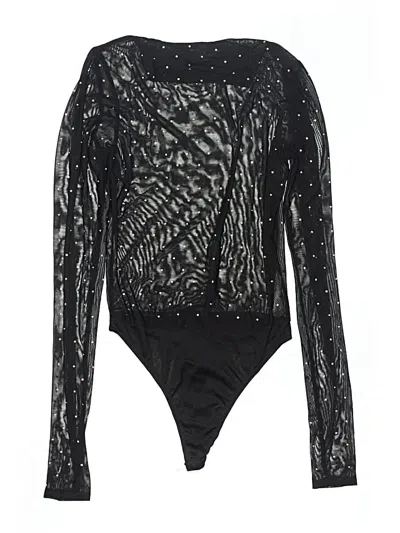 Pre-owned Lucy In The Sky Bodysuit In Black
