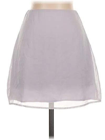 Pre-owned Lucy In The Sky Casual Skirt In Gray