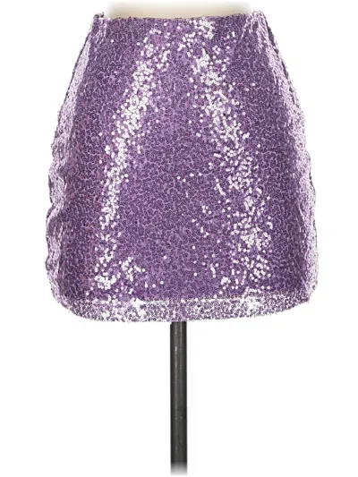 Pre-owned Lucy In The Sky Casual Skirt In Purple
