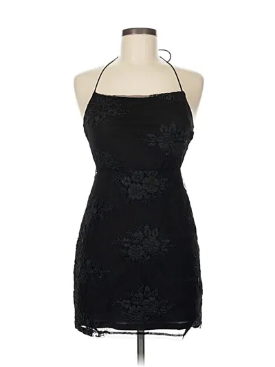Pre-owned Lucy In The Sky Cocktail Dress In Black