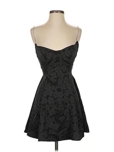 Pre-owned Lucy In The Sky Cocktail Dress In Black