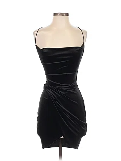 Pre-owned Lucy In The Sky Cocktail Dress In Black