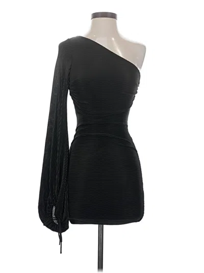 Pre-owned Lucy In The Sky Cocktail Dress In Black