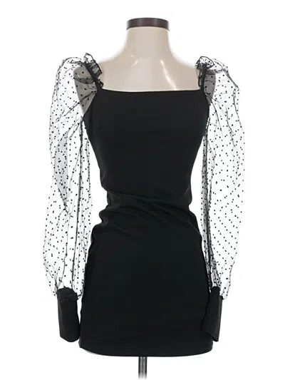 Pre-owned Lucy In The Sky Cocktail Dress In Black