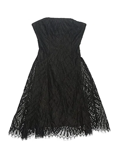 Pre-owned Lucy In The Sky Cocktail Dress In Black