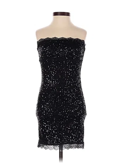 Pre-owned Lucy In The Sky Cocktail Dress In Black