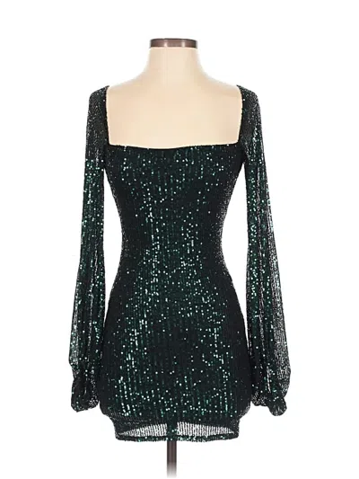 Pre-owned Lucy In The Sky Cocktail Dress In Black