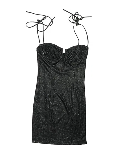 Pre-owned Lucy In The Sky Cocktail Dress In Black