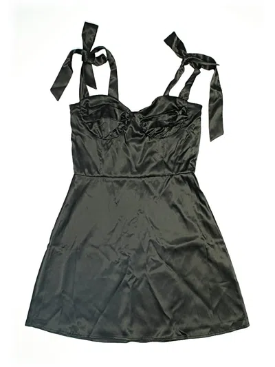 Pre-owned Lucy In The Sky Cocktail Dress In Black
