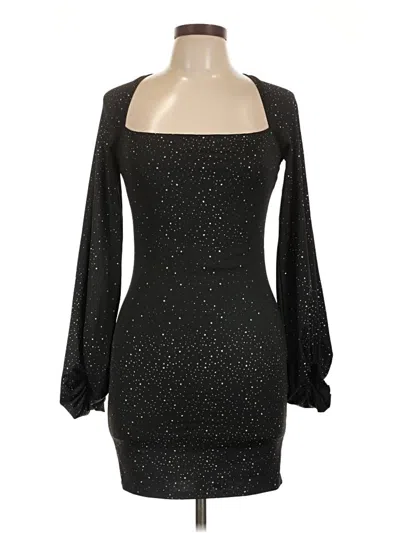 Pre-owned Lucy In The Sky Cocktail Dress In Black