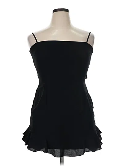 Pre-owned Lucy In The Sky Cocktail Dress In Black