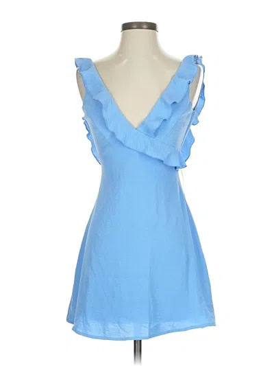 Pre-owned Lucy In The Sky Cocktail Dress In Blue