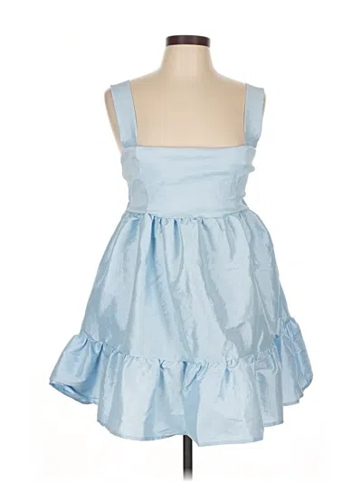 Pre-owned Lucy In The Sky Cocktail Dress In Blue