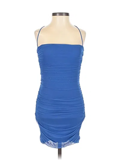 Pre-owned Lucy In The Sky Cocktail Dress In Blue