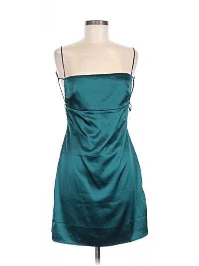 Pre-owned Lucy In The Sky Cocktail Dress In Blue