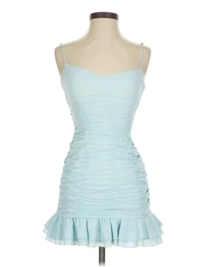 Pre-owned Lucy In The Sky Cocktail Dress In Blue