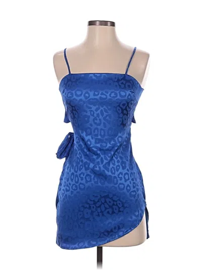 Pre-owned Lucy In The Sky Cocktail Dress In Blue