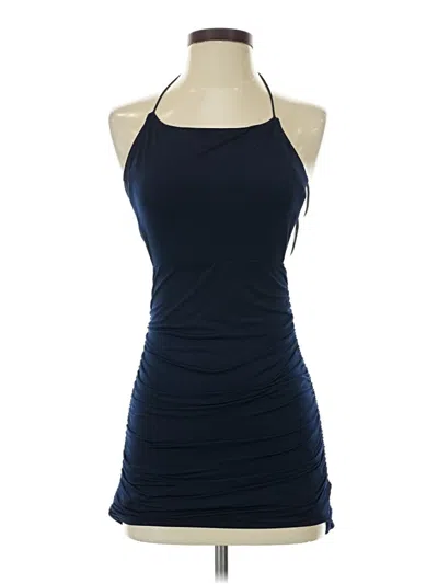 Pre-owned Lucy In The Sky Cocktail Dress In Blue