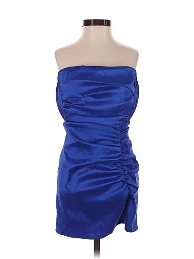 Pre-owned Lucy In The Sky Cocktail Dress In Blue