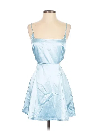 Pre-owned Lucy In The Sky Cocktail Dress In Blue