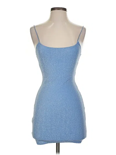 Pre-owned Lucy In The Sky Cocktail Dress In Blue