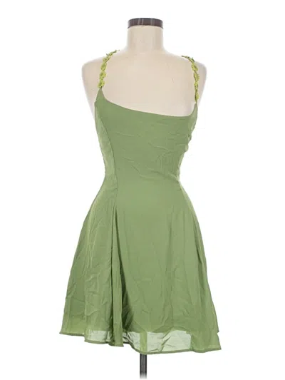Pre-owned Lucy In The Sky Cocktail Dress In Green