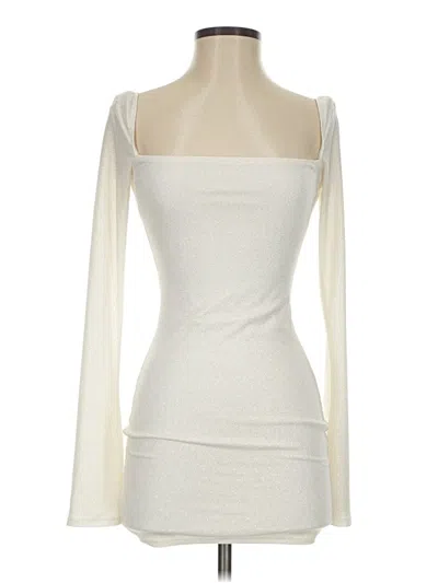 Pre-owned Lucy In The Sky Cocktail Dress In Ivory