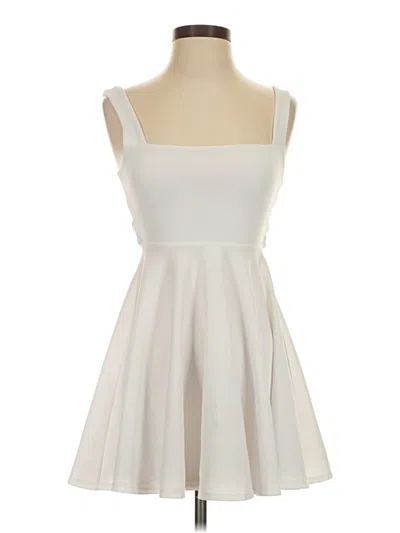 Pre-owned Lucy In The Sky Cocktail Dress In Ivory