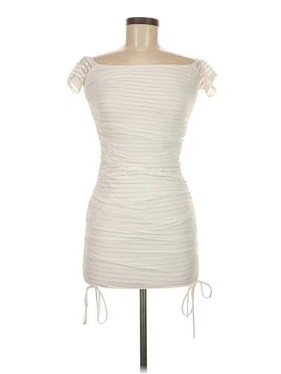 Pre-owned Lucy In The Sky Cocktail Dress In Ivory