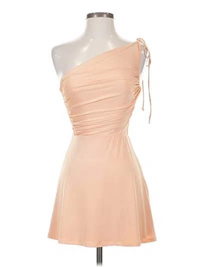 Pre-owned Lucy In The Sky Cocktail Dress In Orange