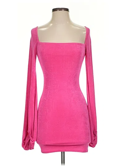 Pre-owned Lucy In The Sky Cocktail Dress In Pink