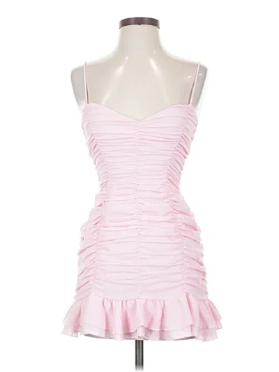 Pre-owned Lucy In The Sky Cocktail Dress In Pink