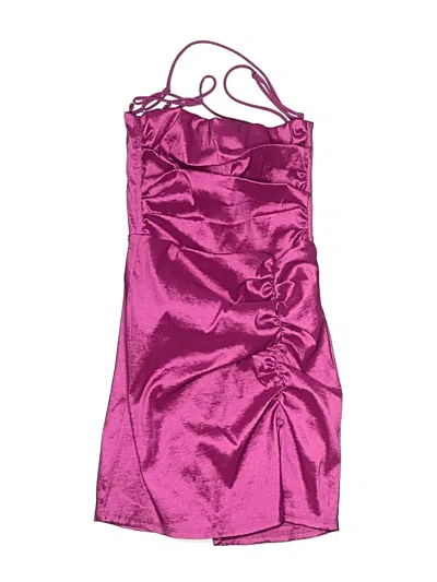 Pre-owned Lucy In The Sky Cocktail Dress In Pink