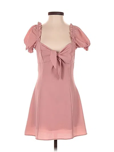 Pre-owned Lucy In The Sky Cocktail Dress In Pink